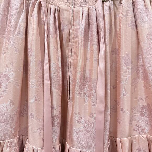 V. Chapman Anthropologie Pink Maxi Dress - Picture 8 of 13